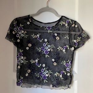 Urban Outfitters Sheer Top